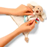 Jucărie moale BabyOno Dog Willy 1523 0+/ Beige photo 2