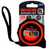Рулетка Wokin 500105 5 м/ Черный photo 4