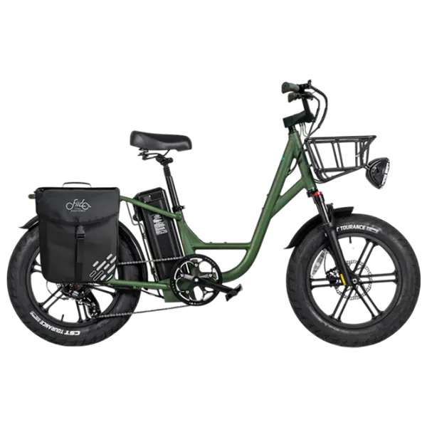 Bicicletă electrică FIIDO T1 Pro 20" Green photo 2