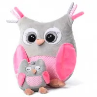 Мягкая игрушка BabyOno Owl Sofia 442 0+/ Коричневый photo 4