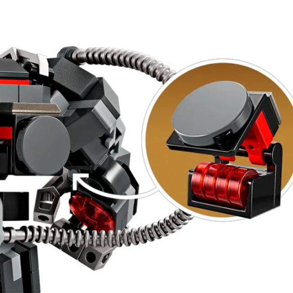 Constructor LEGO War Machine Mech Armor Personaj de film/ Gray photo 5