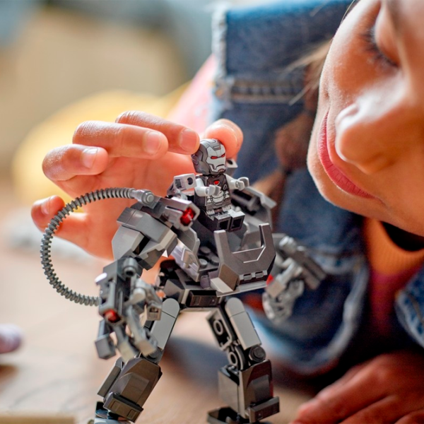 Constructor LEGO War Machine Mech Armor Personaj de film/ Gray photo 6