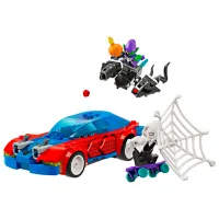Constructor LEGO Spider-Man Race Car & Venom Green Goblin Figuri/ Multicolor photo 2