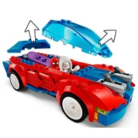 Constructor LEGO Spider-Man Race Car & Venom Green Goblin Figuri/ Multicolor photo 4