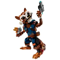 Constructor LEGO Rocket & Baby Groot Personaj de film/ Multicolor photo 2