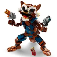 Constructor LEGO Rocket & Baby Groot Personaj de film/ Multicolor photo 3