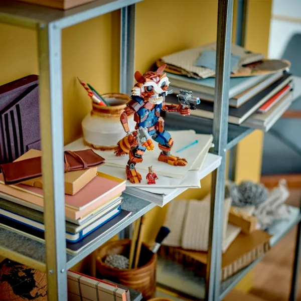 Constructor LEGO Rocket & Baby Groot Personaj de film/ Multicolor photo 7