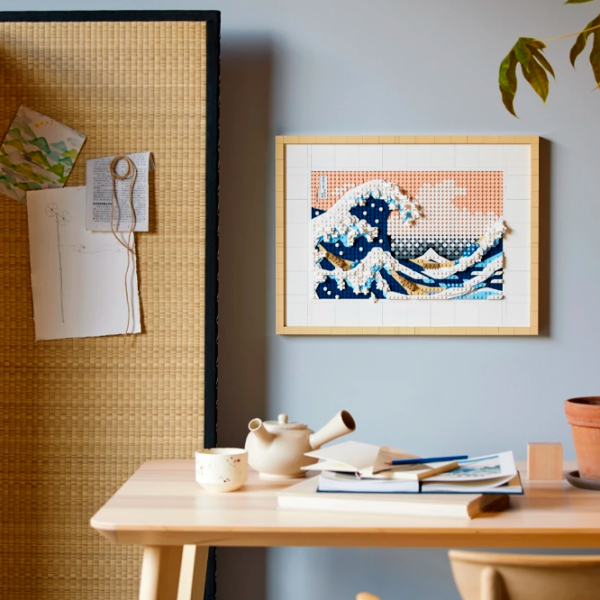 Constructor LEGO Hokusai - The Great Wave Creativ/ Multicolor photo 3