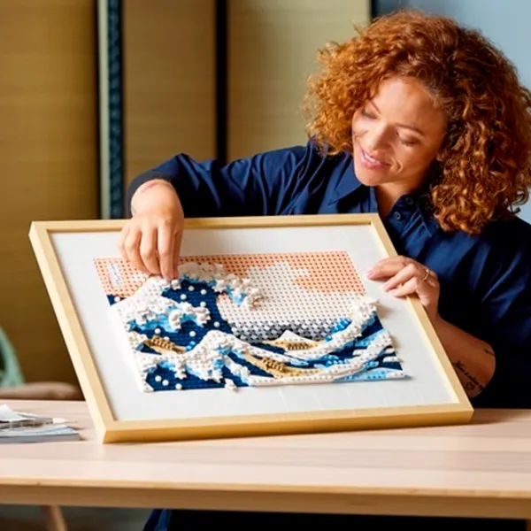 Constructor LEGO Hokusai - The Great Wave Creativ/ Multicolor photo 4