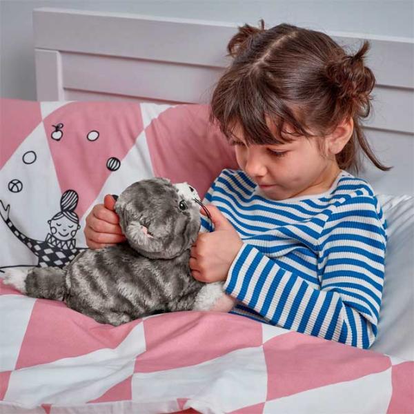 Мягкая игрушка Ikea Lilleplutt 0+/ Серый photo 5