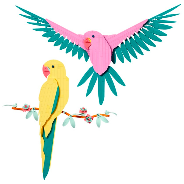 Конструктор LEGO The Fauna Collection – Macaw Parrots Творческий/ Разноцветный photo 2
