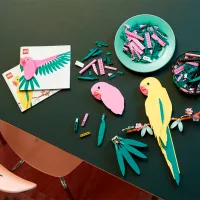 Constructor LEGO The Fauna Collection – Macaw Parrots Creativ/ Multicolor photo 3