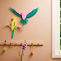 Constructor LEGO The Fauna Collection – Macaw Parrots Creativ/ Multicolor photo 4