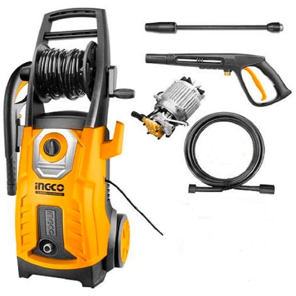 Maşină de curăţat cu presiune INGCO HPWR28008 2800 W/ Yellow photo 2 Maşină de curăţat cu presiune INGCO HPWR28008 2800 W/ Yellow photo 2