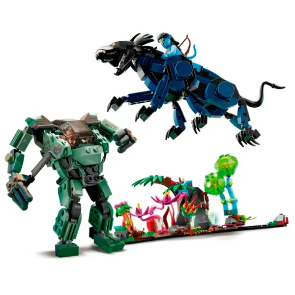Constructor LEGO Neytiri & Thanator vs. AMP Suit Quaritch Figuri/ Multicolor photo 2