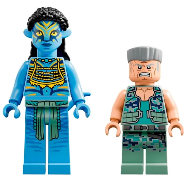 Constructor LEGO Neytiri & Thanator vs. AMP Suit Quaritch Figuri/ Multicolor photo 7