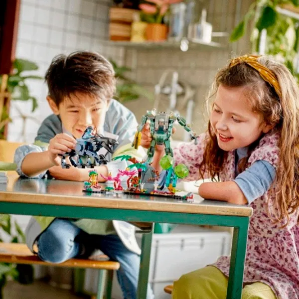 Constructor LEGO Neytiri & Thanator vs. AMP Suit Quaritch Figuri/ Multicolor photo 8