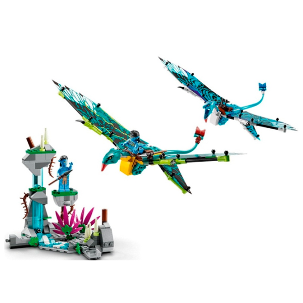 Constructor LEGO Jake & Neytiri’s First Banshee Flight Scenă din film/ Multicolor photo 2