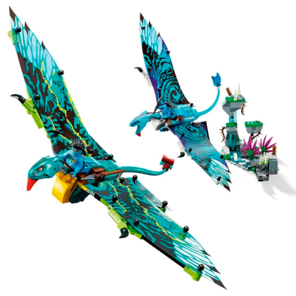 Constructor LEGO Jake & Neytiri’s First Banshee Flight Scenă din film/ Multicolor photo 4