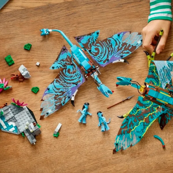 Constructor LEGO Jake & Neytiri’s First Banshee Flight Scenă din film/ Multicolor photo 6