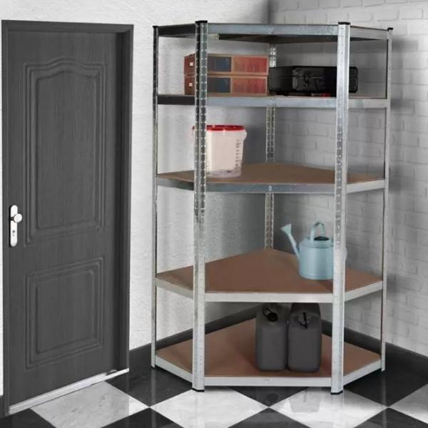 Etajeră Strend Pro RAT80 180 x 90 x 40 cm/ MDF/ Gray photo 2