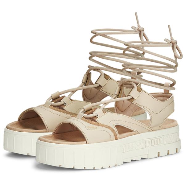 Șlapi pentru femei Puma Mayze Sandal Laces Wns Granola 35.5/ Frosted Ivory photo 6