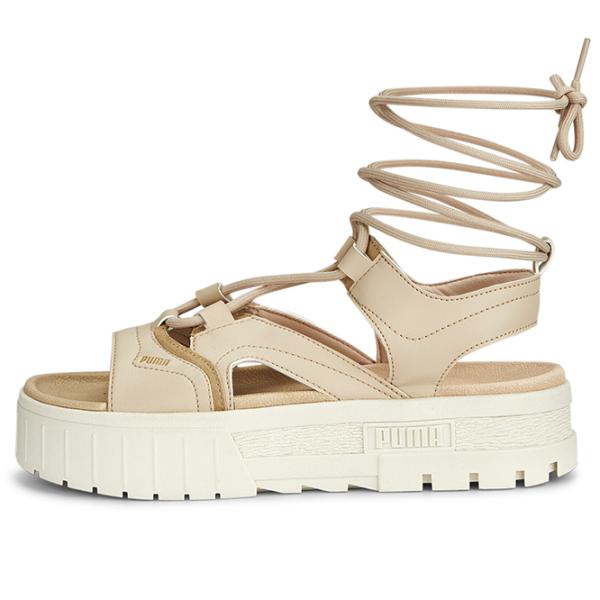 Șlapi pentru femei Puma Mayze Sandal Laces Wns Granola 35.5/ Frosted Ivory photo 7
