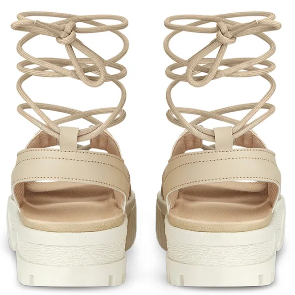 Șlapi pentru femei Puma Mayze Sandal Laces Wns Granola 37/ Frosted Ivory photo 3 Șlapi pentru femei Puma Mayze Sandal Laces Wns Granola 37/ Frosted Ivory photo 3