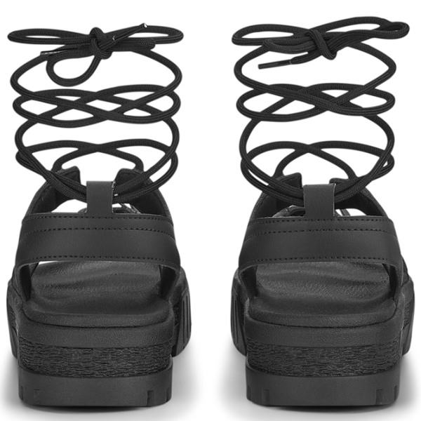 Șlapi pentru femei Puma Mayze Sandal Laces Wns 35.5/ Black photo 3