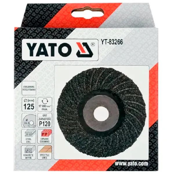 Disc de șlefuit Yato YT83266 Universală photo 2