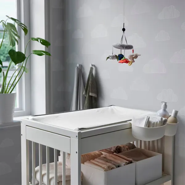Пеленальный столик Ikea Gulliver  Унисекс / 0+ / Белый photo 4
