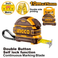 Ruletă INGCO HSMT081025 10 m/ Orange photo 2