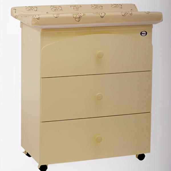 Masă de înfăşat Pali Tris Unisex/ 0+/ Beige photo 2