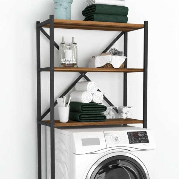 Etajeră Fabulous 5663486 160 x 66 x 34 cm/ Metal/ Black photo 3 Etajeră Fabulous 5663486 160 x 66 x 34 cm/ Metal/ Black photo 3