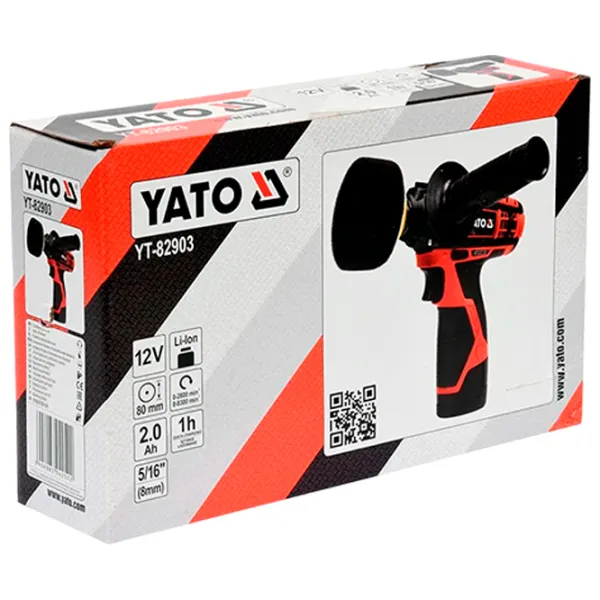 Mașină de lustruit Yato YT82903 De polisat/ Black photo 6 Mașină de lustruit Yato YT82903 De polisat/ Black photo 6