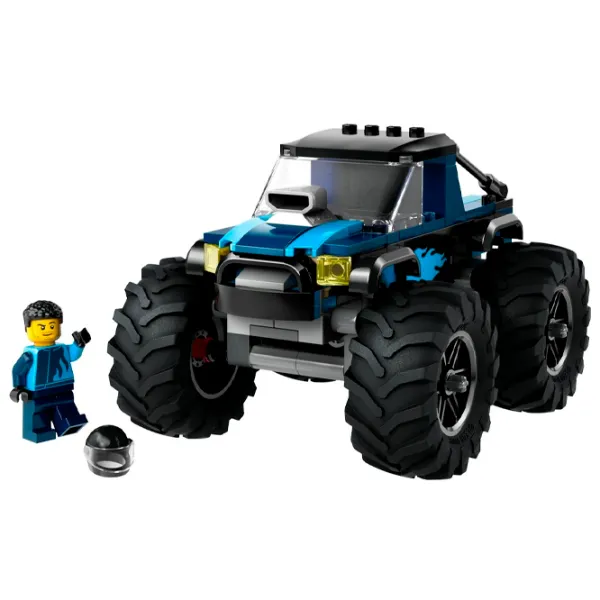 Constructor LEGO Blue Monster Truck Figuri/ Multicolor photo 2
