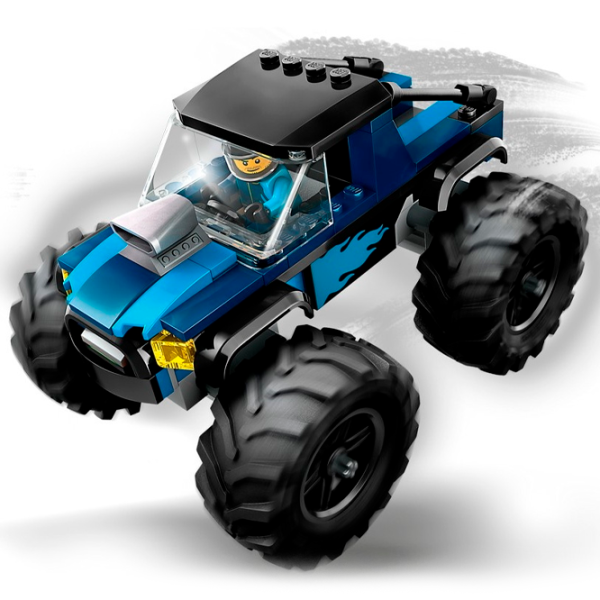 Constructor LEGO Blue Monster Truck Figuri/ Multicolor photo 3