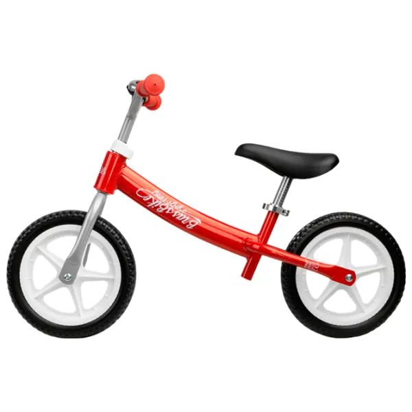 Bicicletă fără pedale Toyz Brass Metal/ Red White photo 2 Bicicletă fără pedale Toyz Brass Metal/ Red White photo 2