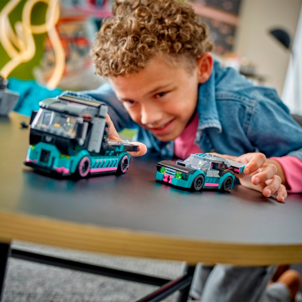 Конструктор LEGO Race Car and Car Carrier Truck Фигуры/ Разноцветный photo 8