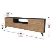 Тумба под телевизор Bofigo 5639966 46 x 140 x 30см / ДСП photo 2