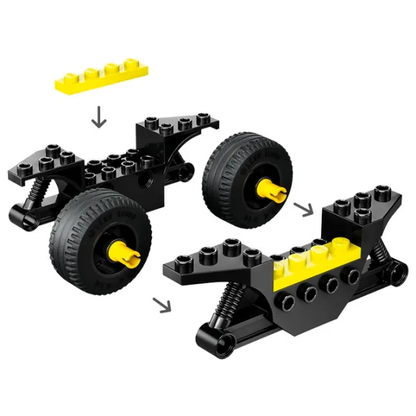 Constructor LEGO Fire Rescue Motorcycle Figuri/ Multicolor photo 4