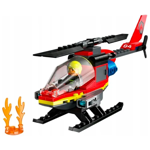 Конструктор LEGO Fire Rescue Helicopter Фигуры/ Разноцветный photo 2
