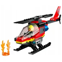 Constructor LEGO Fire Rescue Helicopter Figuri/ Multicolor photo 2
