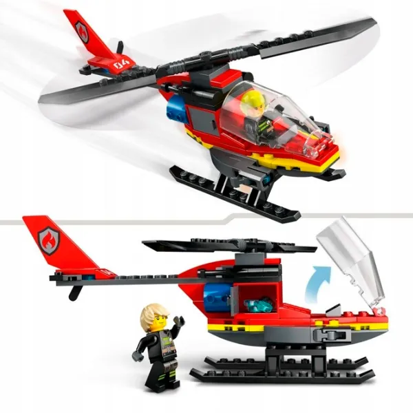 Конструктор LEGO Fire Rescue Helicopter Фигуры/ Разноцветный photo 3
