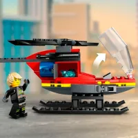 Constructor LEGO Fire Rescue Helicopter Figuri/ Multicolor photo 4