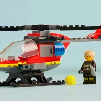 Constructor LEGO Fire Rescue Helicopter Figuri/ Multicolor photo 5