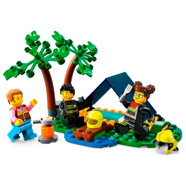 Constructor LEGO 4x4 Fire Truck with Rescue Boat Figuri/ Multicolor photo 3