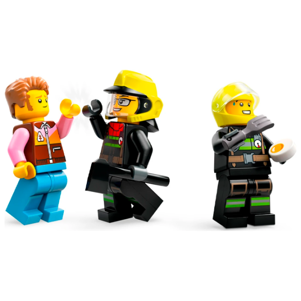 Constructor LEGO 4x4 Fire Truck with Rescue Boat Figuri/ Multicolor photo 5