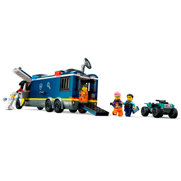 Constructor LEGO Police Mobile Crime Lab Truck Figuri/ Multicolor photo 3