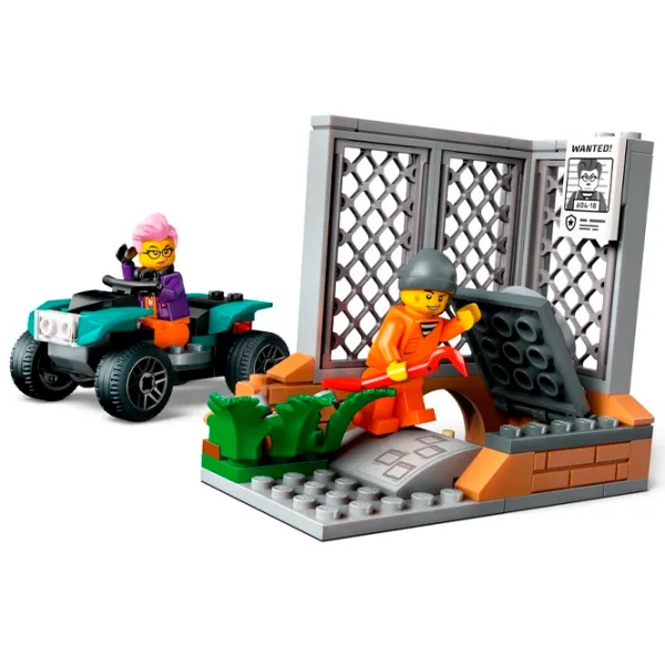 Constructor LEGO Police Mobile Crime Lab Truck Figuri/ Multicolor photo 4
